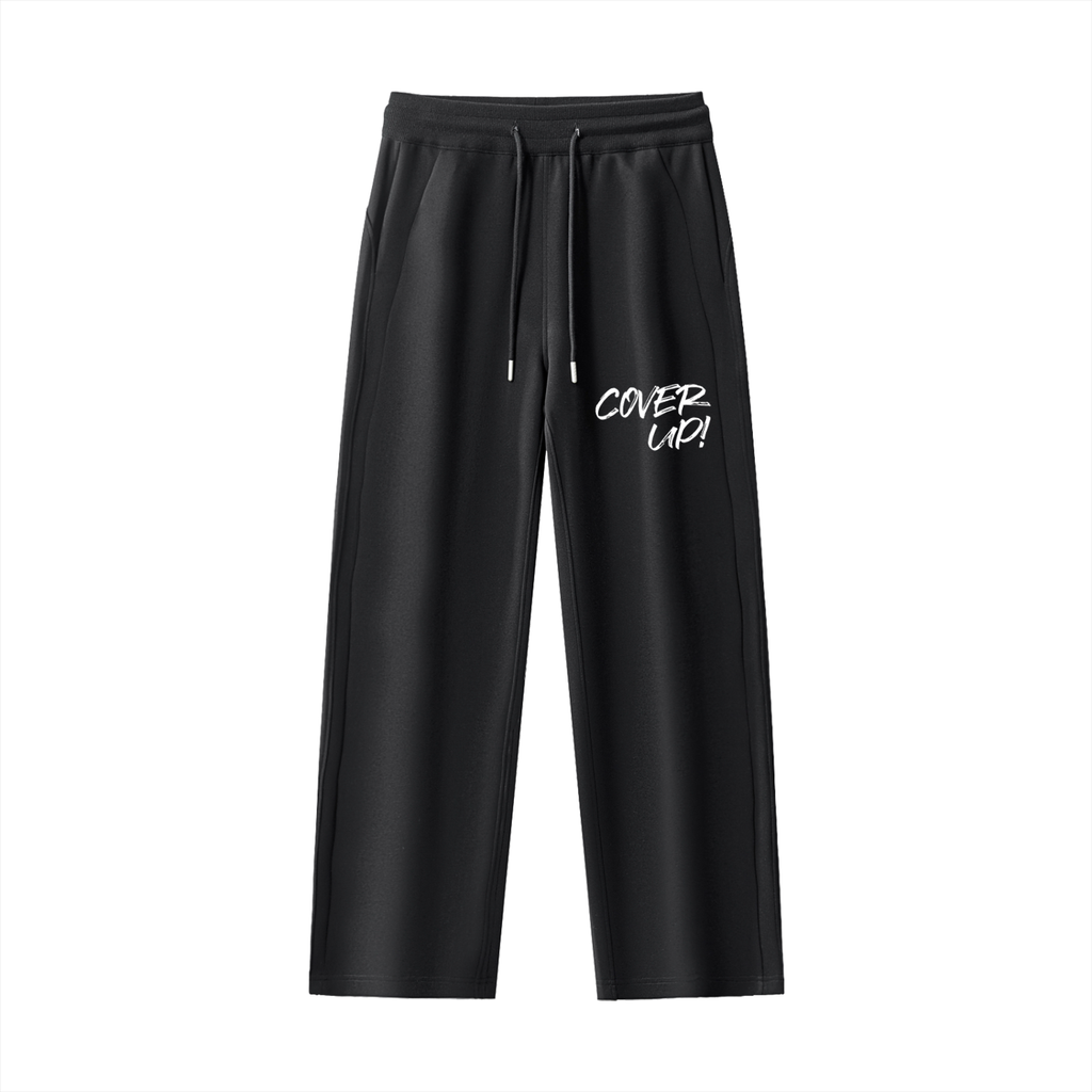 Essential Drawstring Straight-Leg Sweatpants
