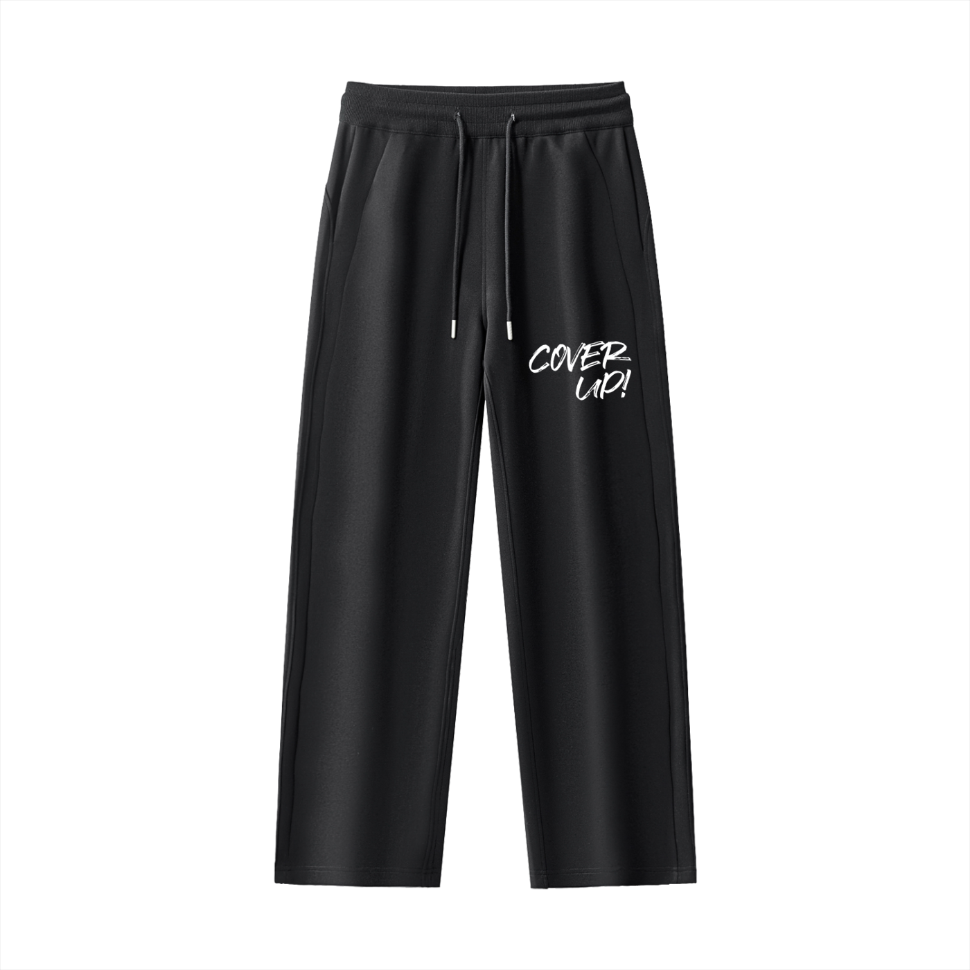 Essential Drawstring Straight-Leg Sweatpants
