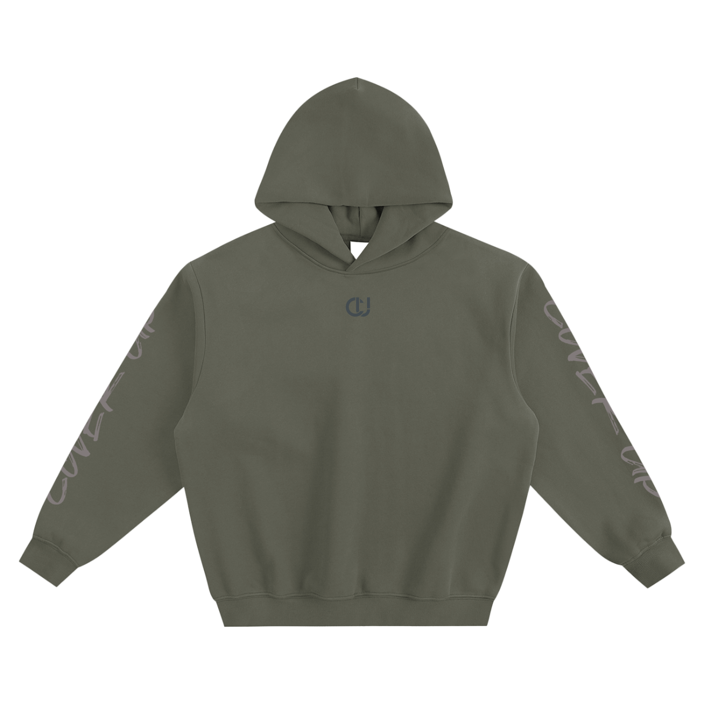 Fleeced Boxy Hoodie
