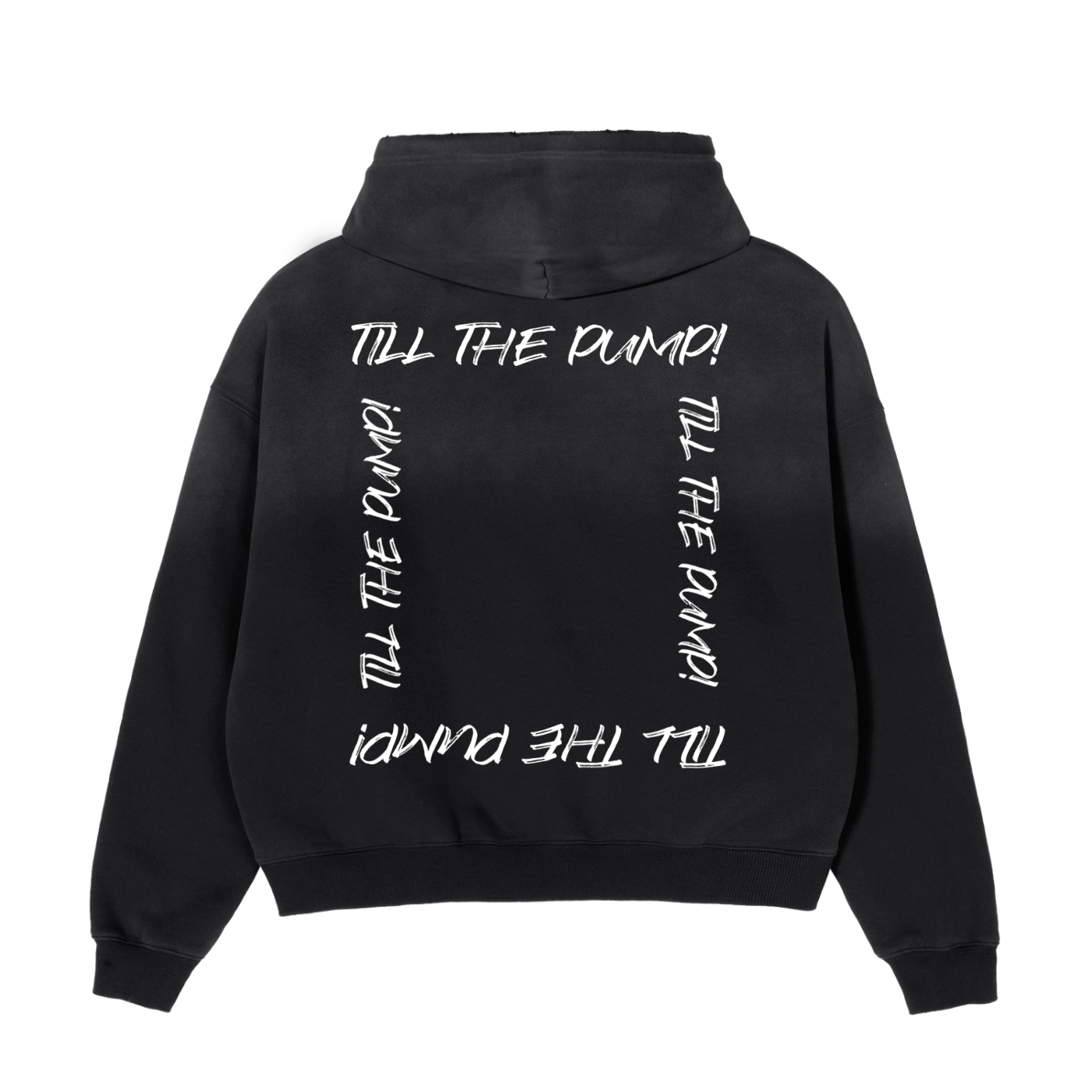 Frayed Sunfade Boxy Fleece Hoodie