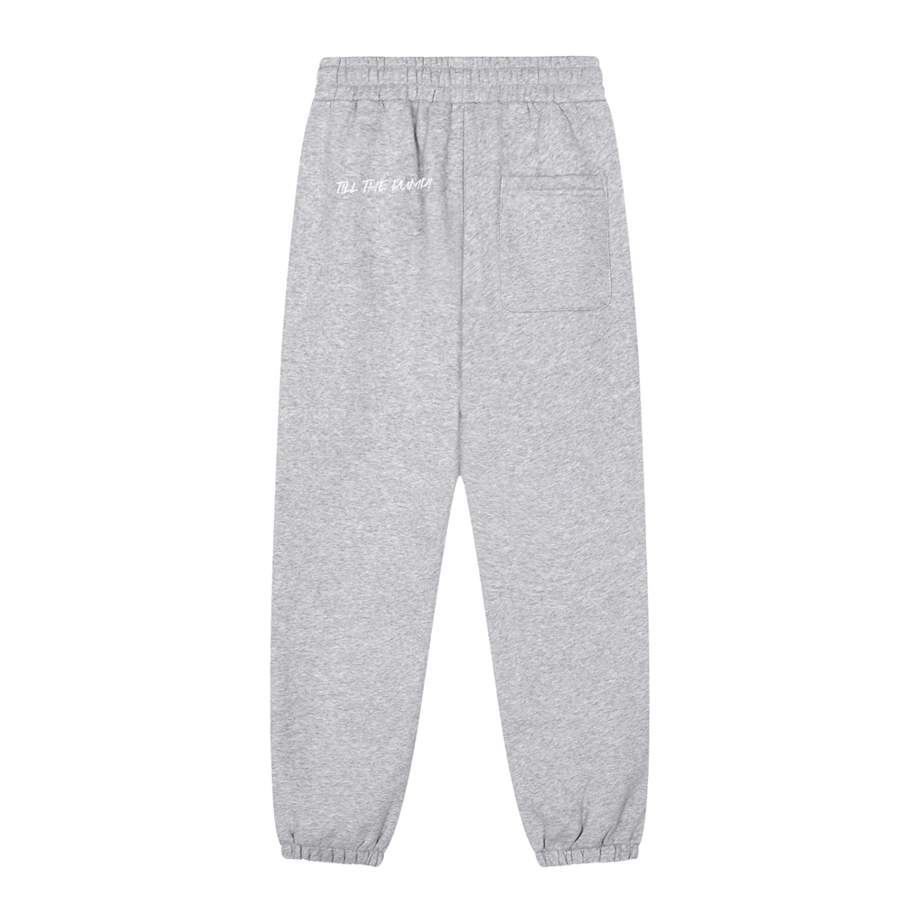 Sun Fade Contrast Tape Fleece Jogged Sweatpants
